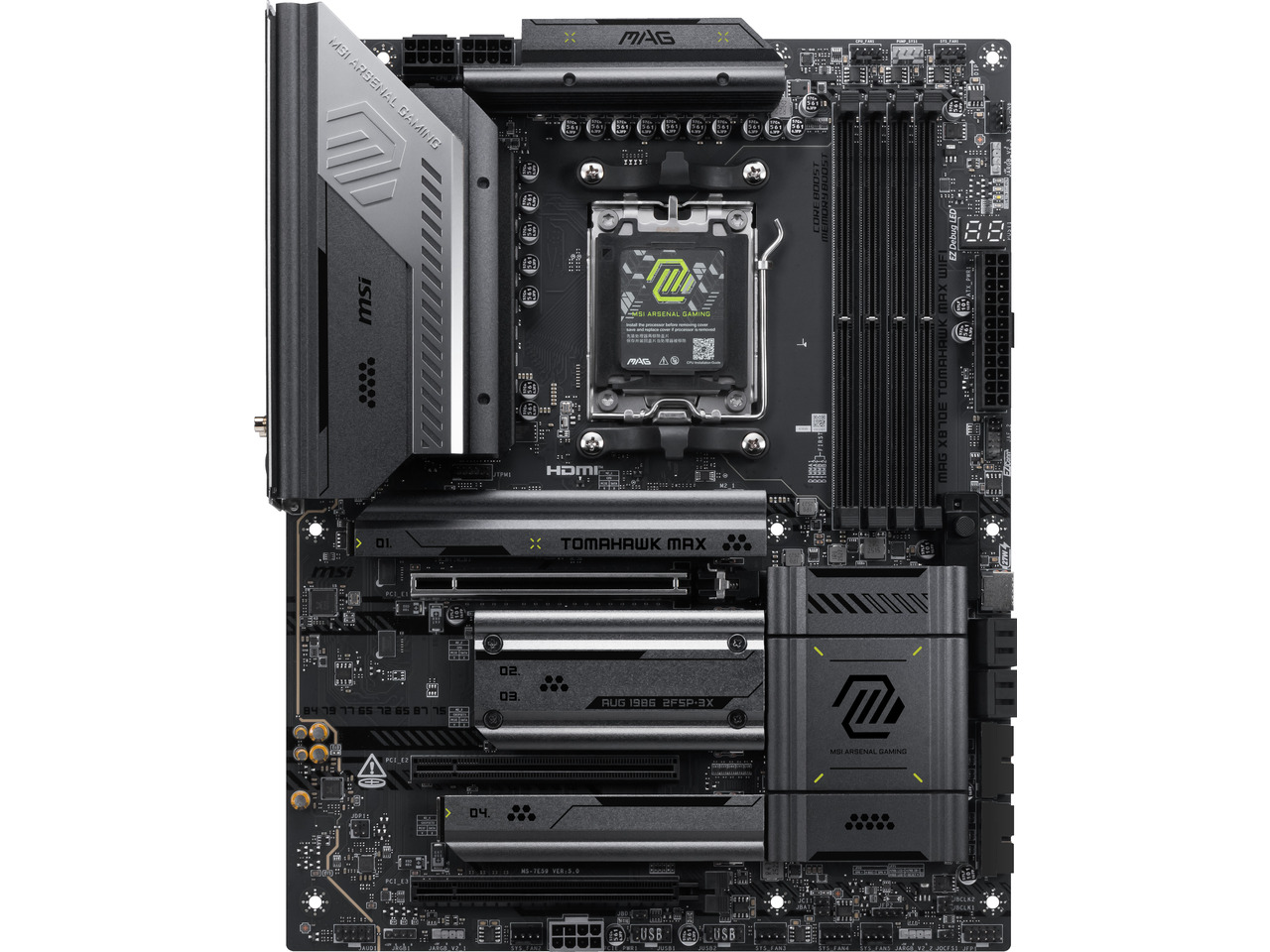 Msi Mag X870E Tomahawk Max Wif - đánh giá và giá X870E Atx Motherboard