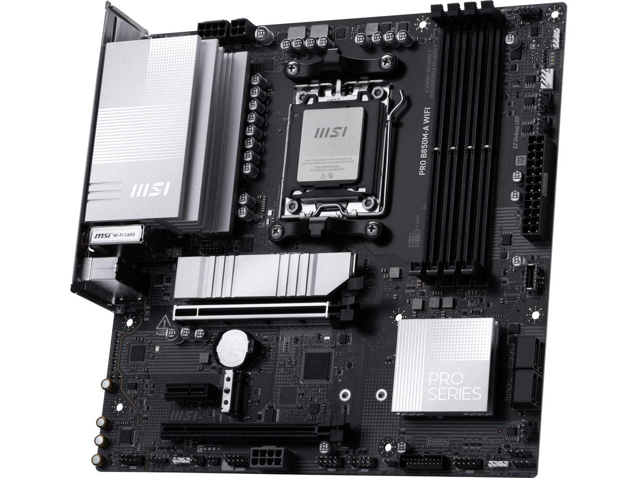 MSI PRO B850M-A WIFI AM5 , Wi- - đánh giá và giá Am5 Micro Atx Pcie 5.0 Motherboard